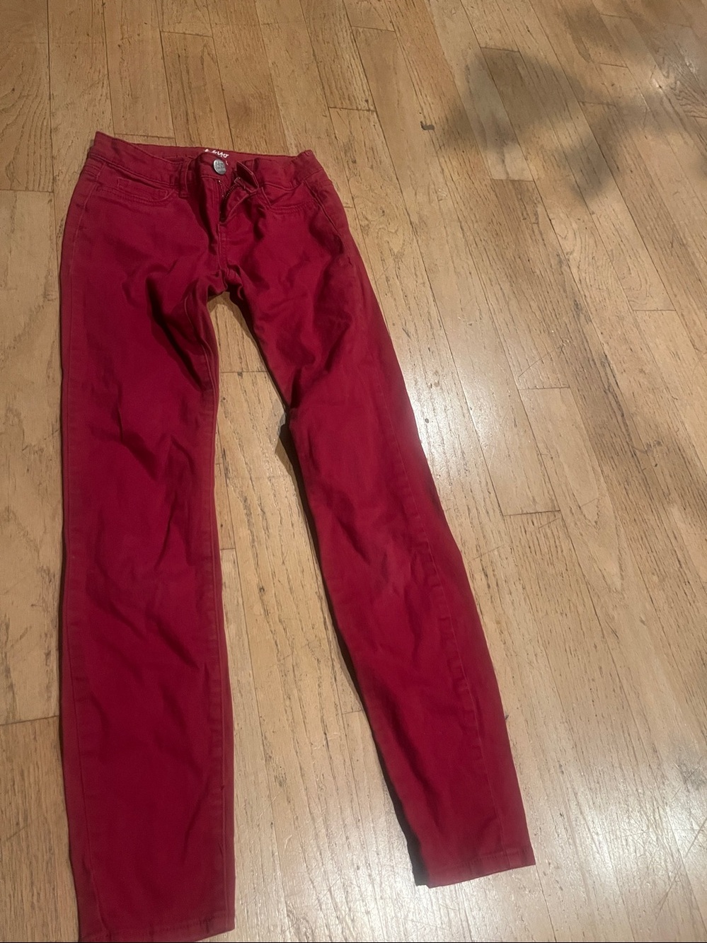 tokyo Darling Women’s Cherry Red Skinny Jeans
